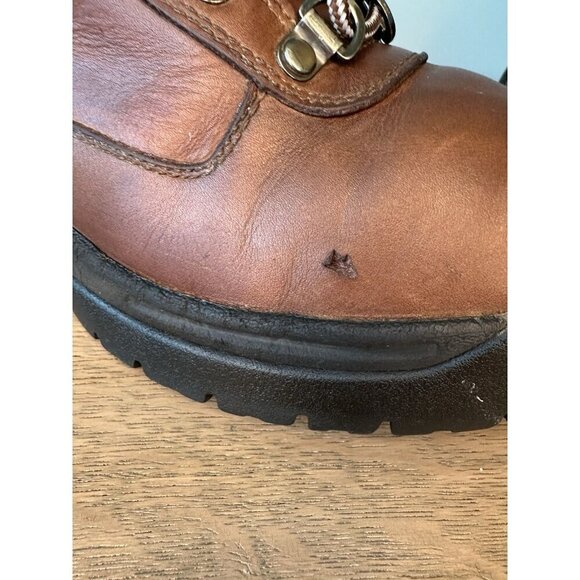 Northeast Outfitters Men's Sz 10 Hiking Boot Brown Leather Rugged Waterproof - Picture 8 of 10